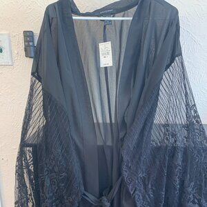 Ashley Stewart Lace Detail Kimono – Size 2X (NWT)
